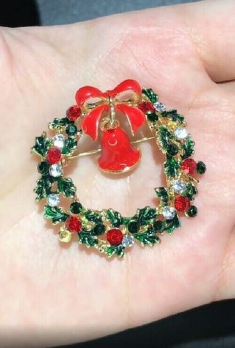 Adventskranz brosche - adventskranz,