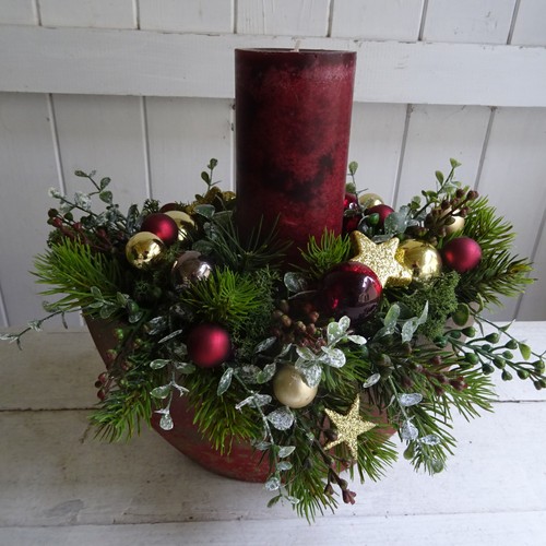Adventsgesteck adventskranz - adventsgesteck,