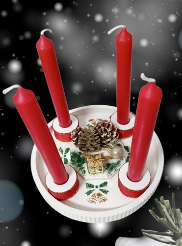 Adventskranz weihnachten - adventskranz, 🎄