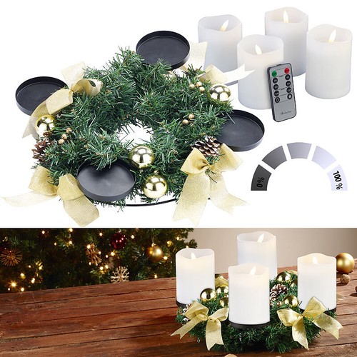 Britesta adventskranz mit - adventskranz,