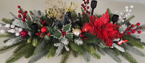 Luxus winterkrone tischschmuck - luxus,