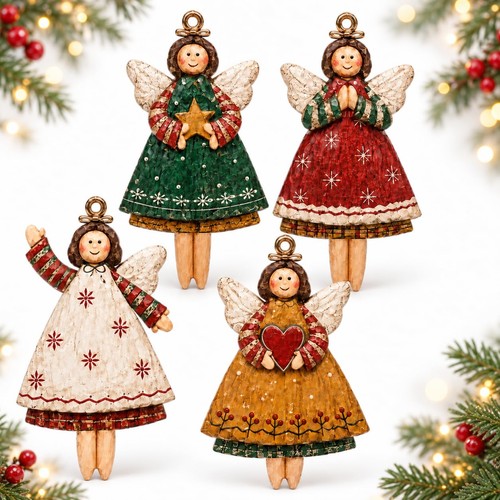 Christbaumschmuck holzengel - christbaumschmuck,