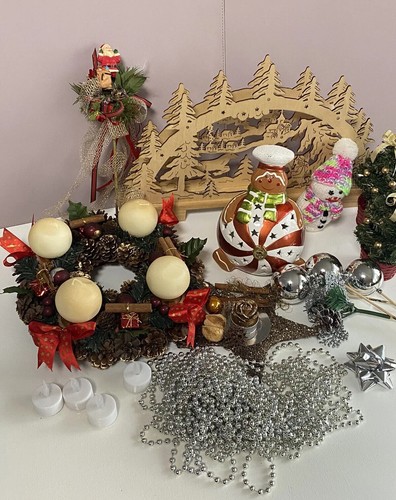 Weihnachtsschmuck adventskranz - weihnachtsschmuck,