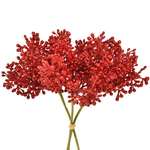 Künstliche rote beeren deko - rote,