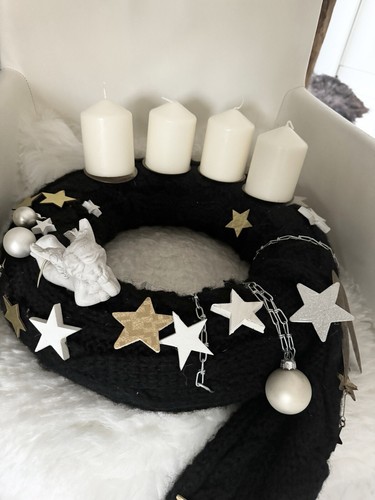 Adventskranz adventsgesteck - adventskranz,