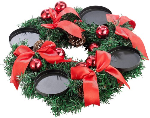 Adventskranz cm mit - adventskranz,