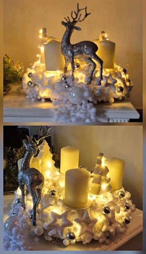 Adventskranz weihnachten - adventskranz,