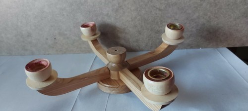 Adventskranz aus holz 31 - aus, ø